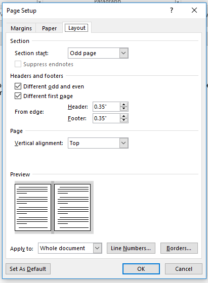 Formatting Your 8.5 x 11 Inch Book In Microsoft Word